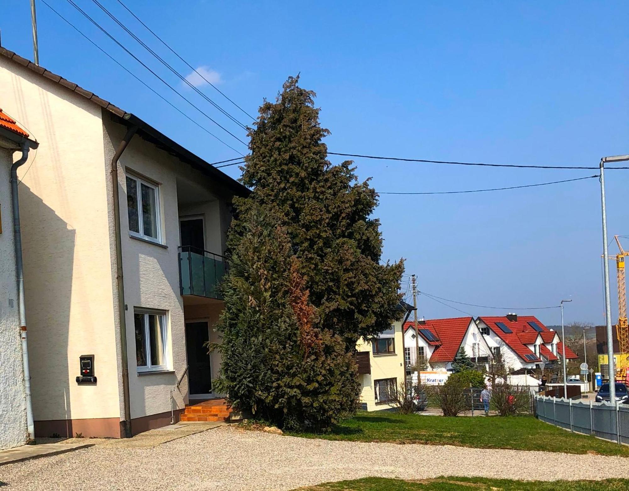 Ferienwohnungen / Ferienhaus Adelsried エクステリア 写真